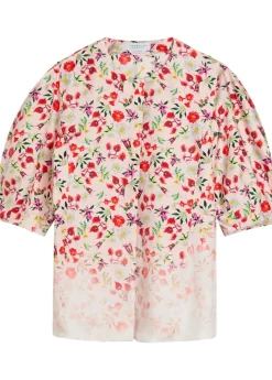 Edify floral-print silk shirt