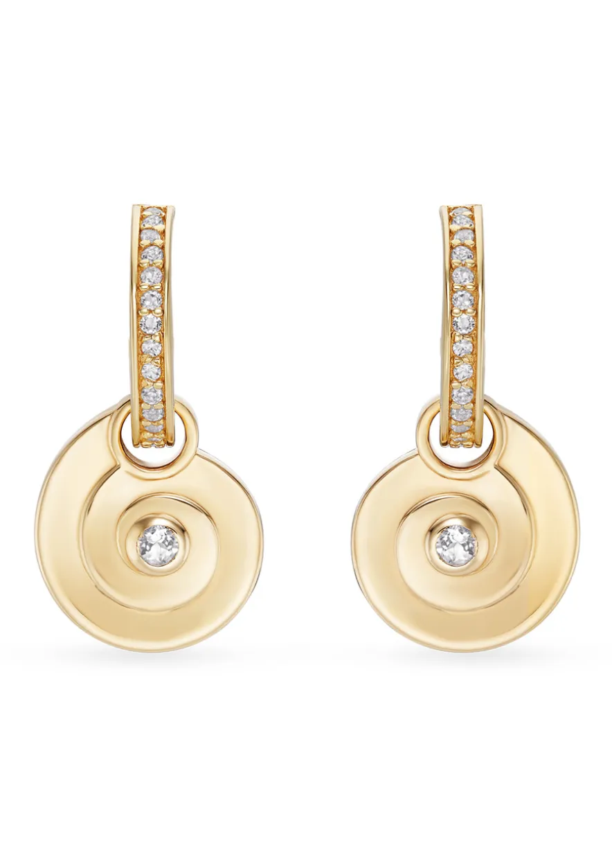 Edith 14kt gold vermeil hoop earrings