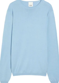 Elbow patch cotton and cashmere-blend jumper