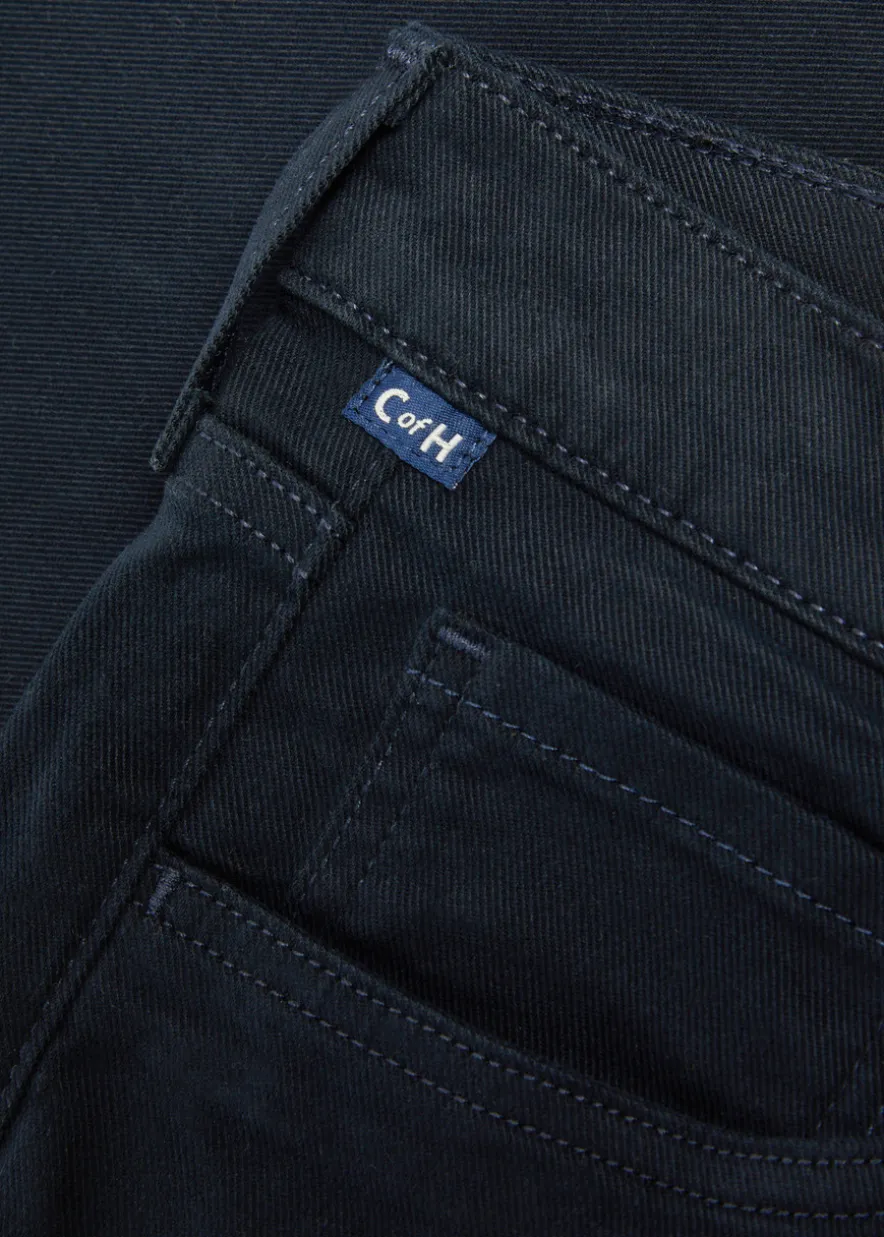Elijah straight-leg stretch-twill trousers