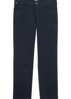 Elijah straight-leg stretch-twill trousers