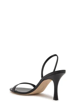 Ella 85 leather slingback sandals