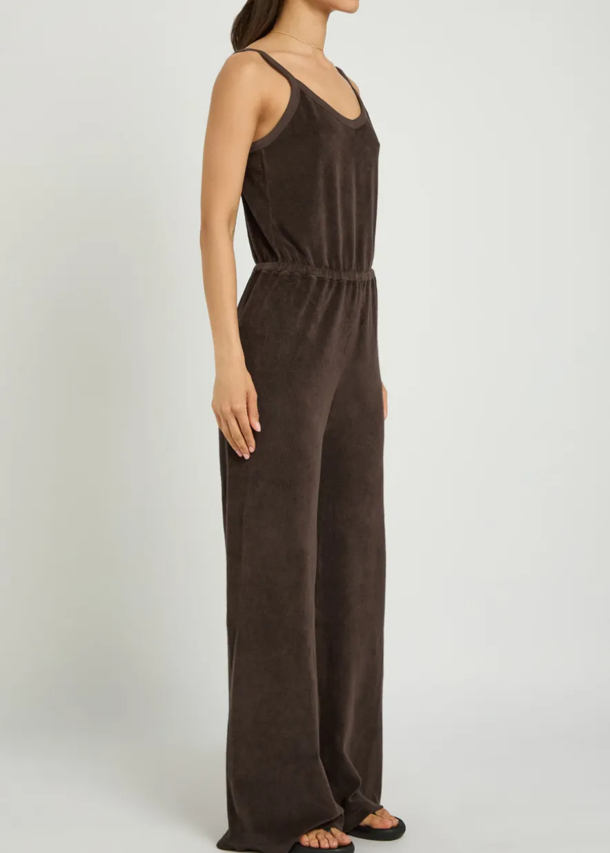 Elma terry jumpsuit