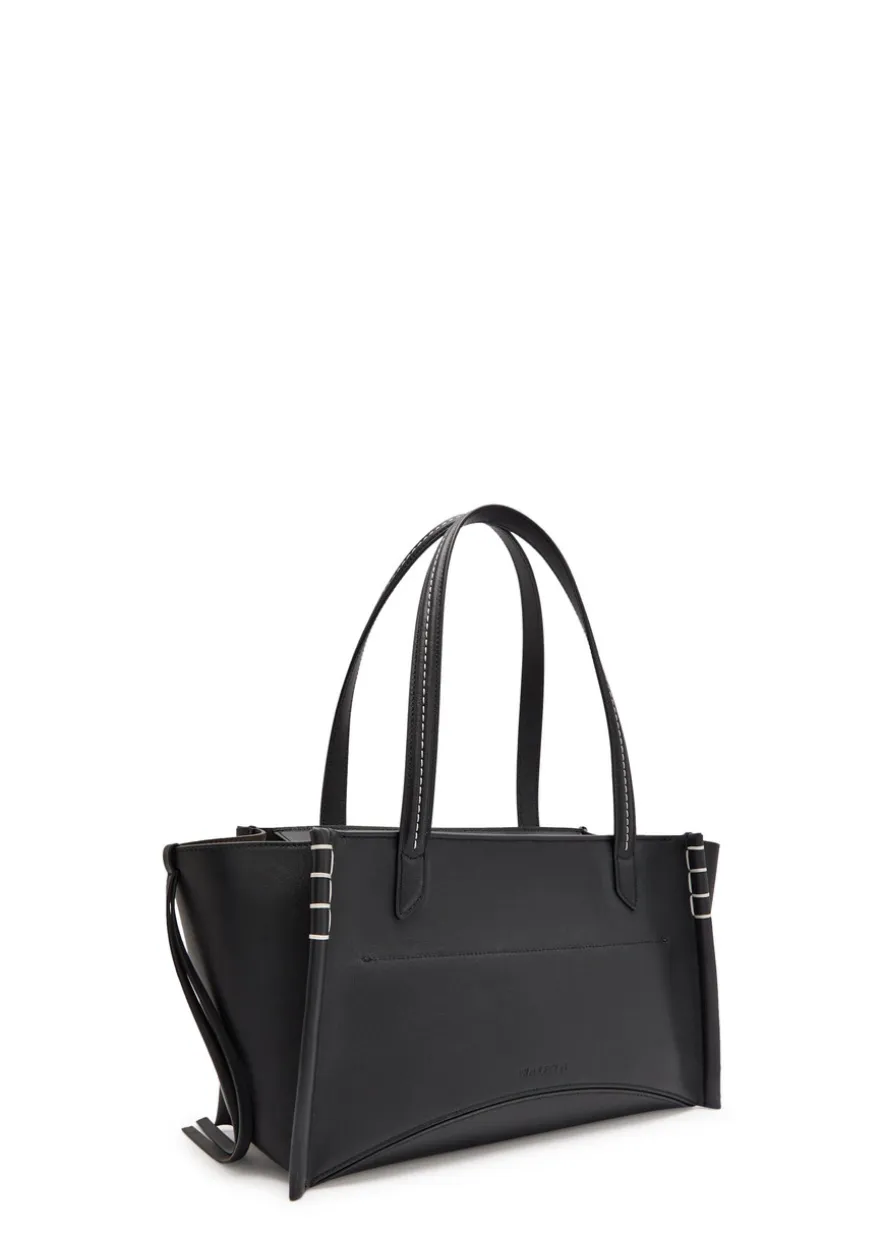 Elongated Loafer leather tote bag