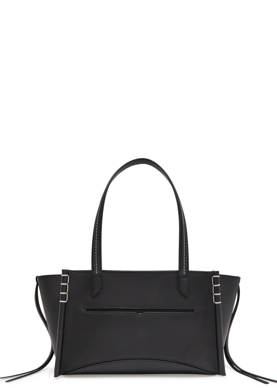 Elongated Loafer leather tote bag