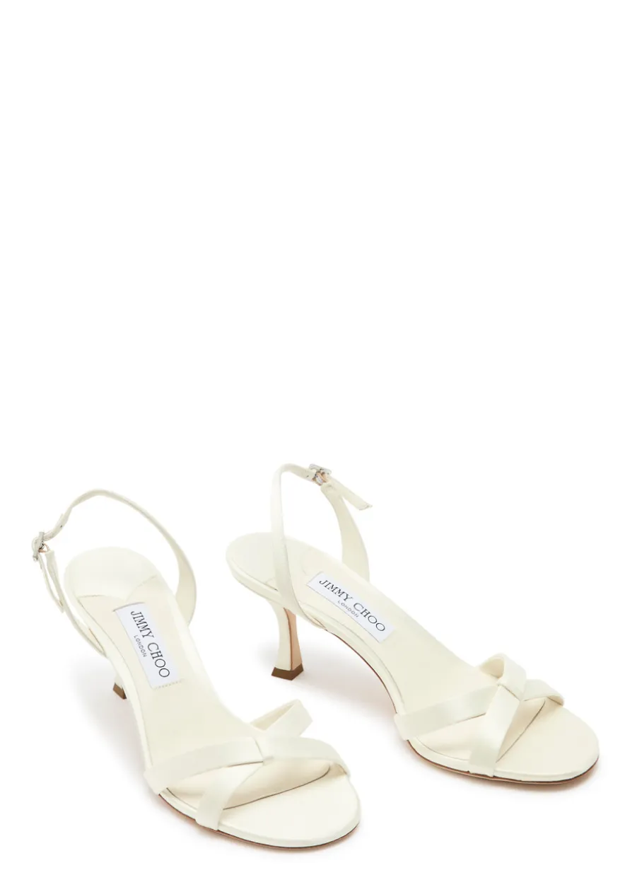 Elsy 70 satin sandals