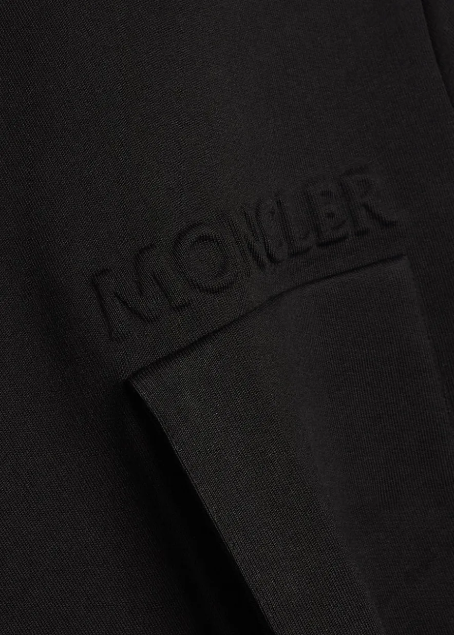 Embossed-logo cotton sweatshirt