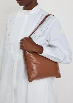 Embroidered cotton-poplin shirt