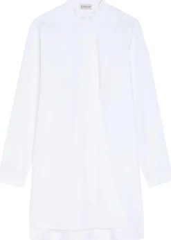 Embroidered cotton-poplin shirt