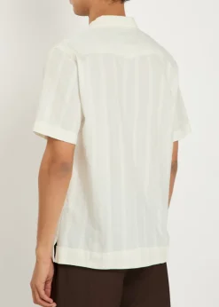 Embroidered cotton shirt