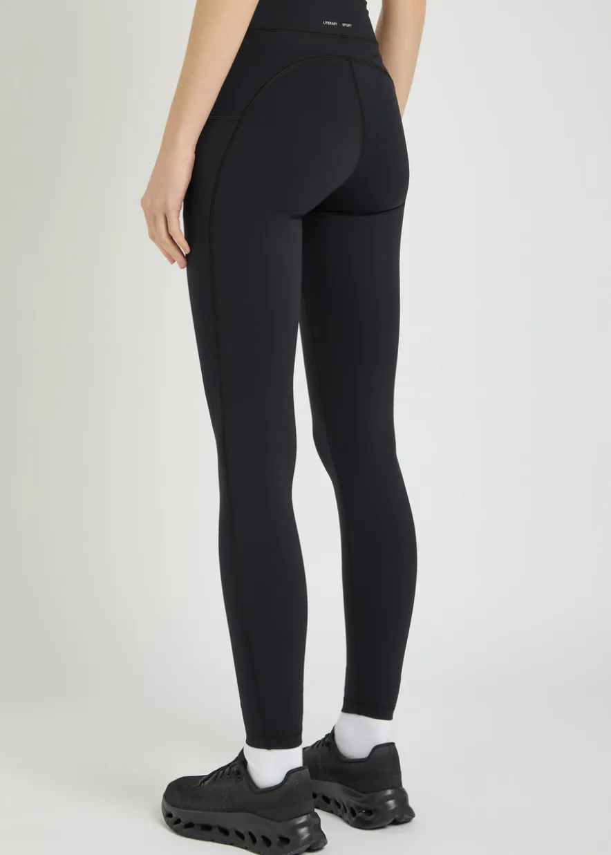 Emma stretch-jersey leggings