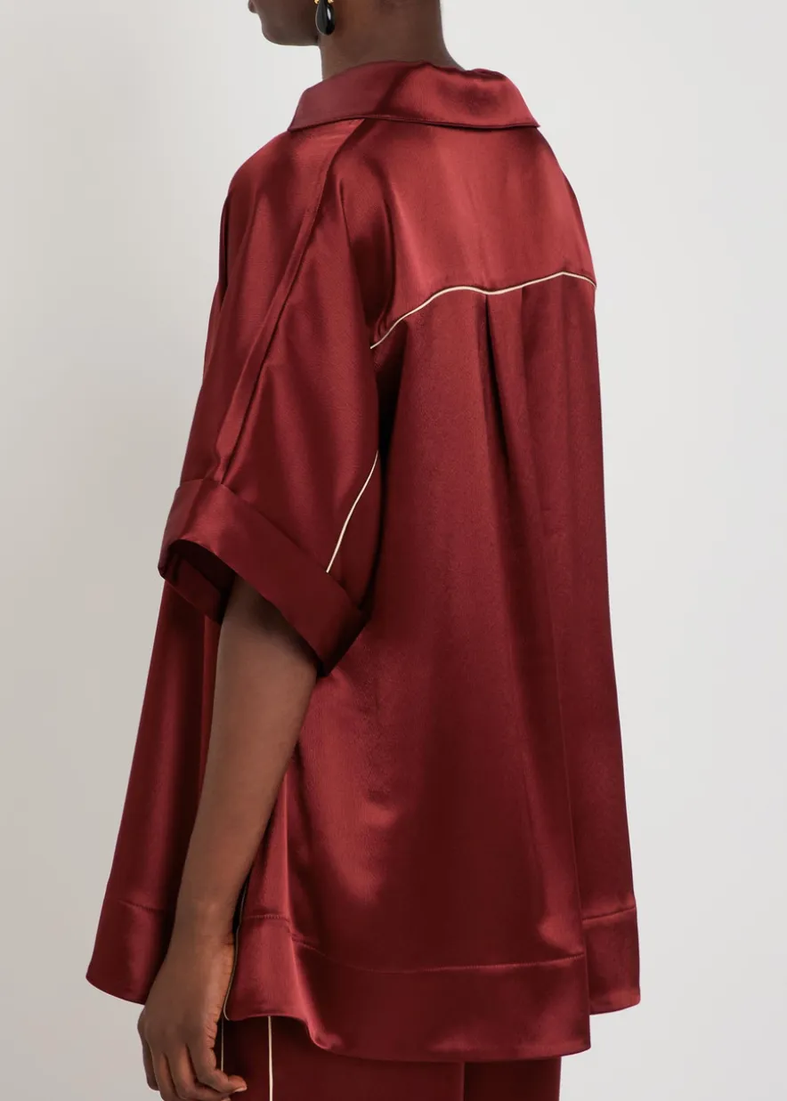 Enira satin top
