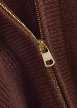 Enrico ribbed knit cardigan