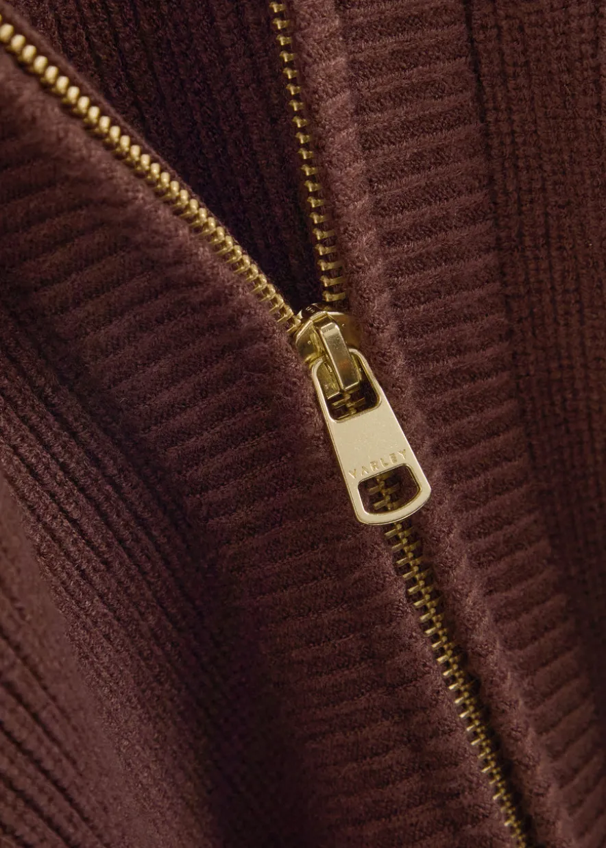Enrico ribbed knit cardigan