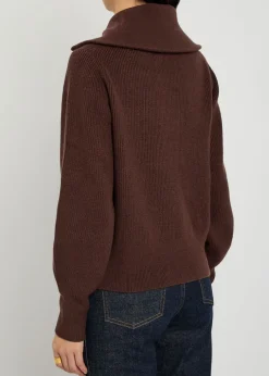 Enrico ribbed knit cardigan