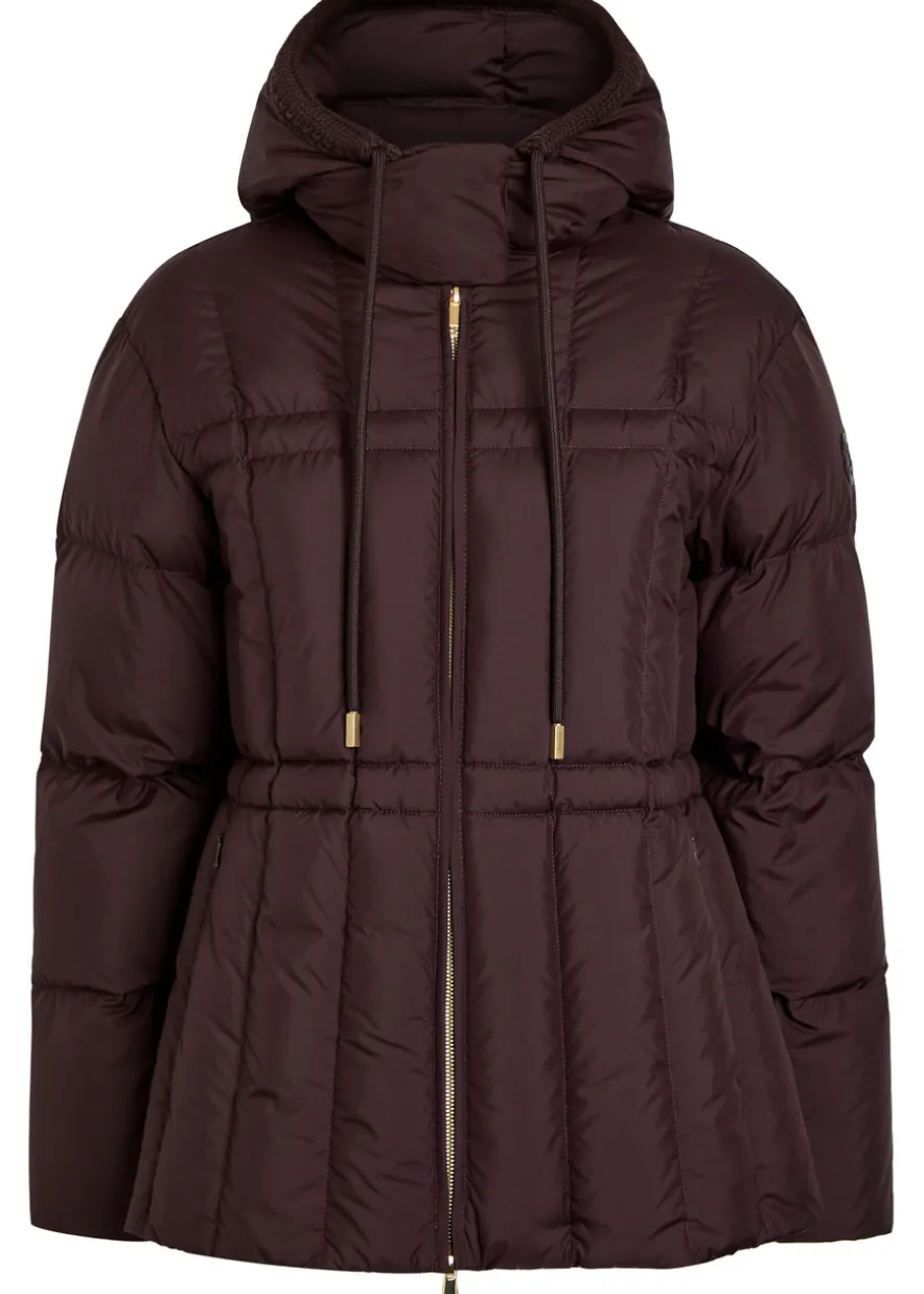 Estom padded drawstring shell jacket
