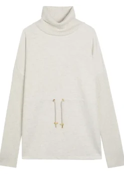 Ethel toggle-waist stretch-jersey sweatshirt