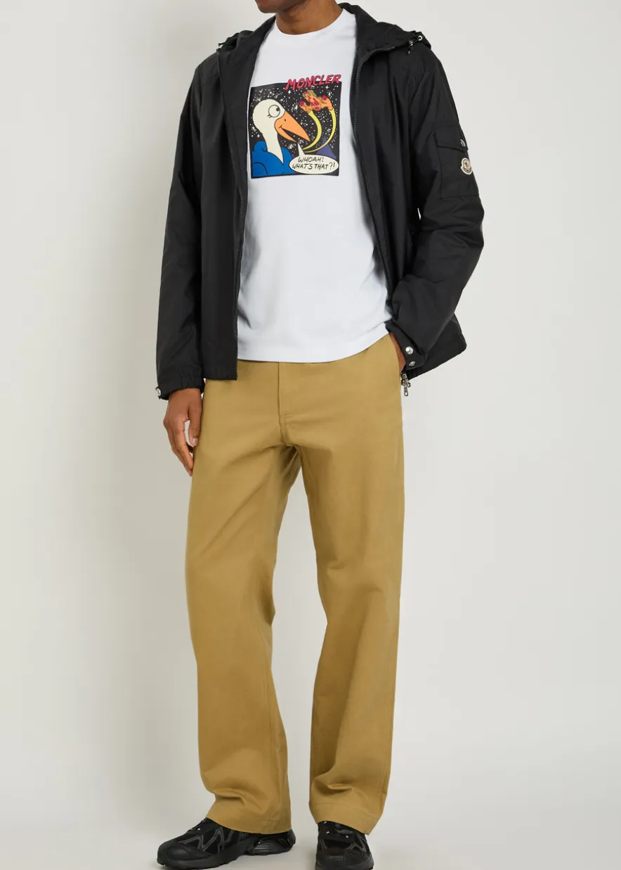 Etiache hooded shell jacket