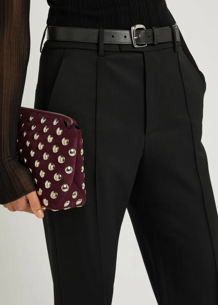 Etoile straight-leg wool trousers