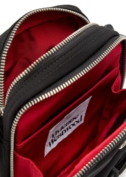 Eton woven cross-body bag