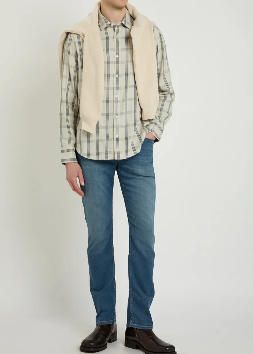 Everett checked flannel shirt