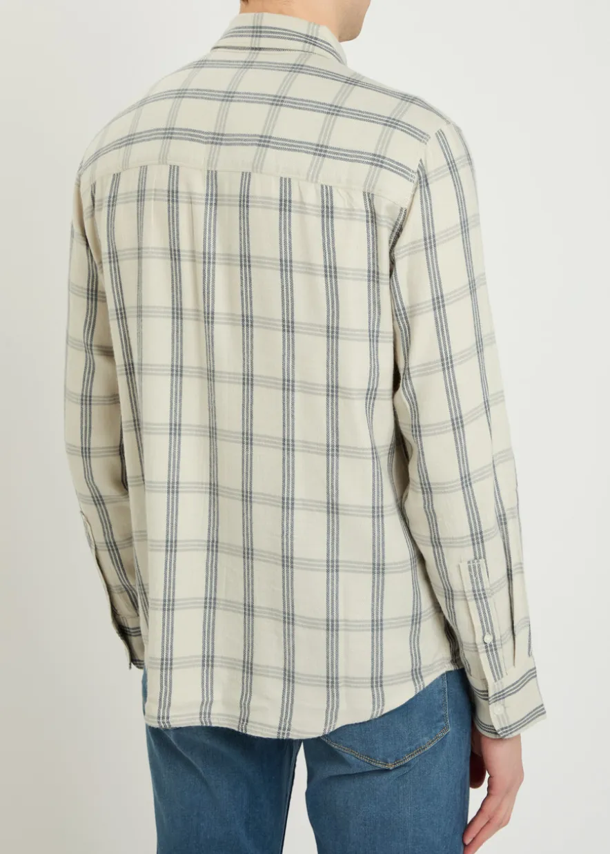 Everett checked flannel shirt