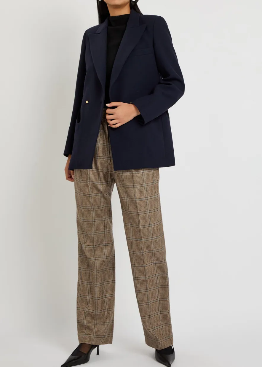 Everyday double-breasted wool blazer