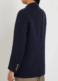 Everyday double-breasted wool blazer