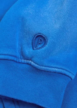 Everyday hooded zip-up cotton sweatshirt
