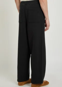 Everyday wide-leg cotton sweatpants