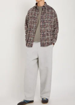 Everyday wide-leg cotton sweatpants