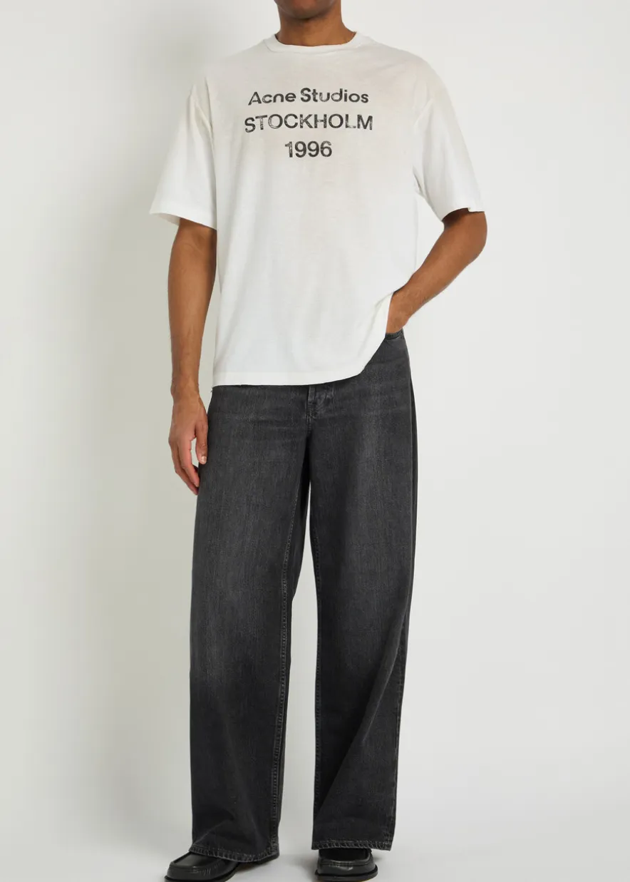 Exford printed cotton-blend T-shirt