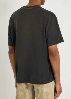 Exford printed cotton-blend T-shirt