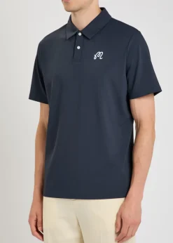 Fairway logo-embroidered piqué jersey polo shirt