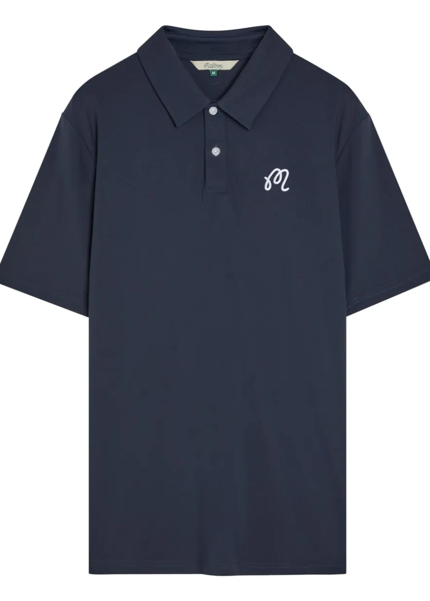 Fairway logo-embroidered piqué jersey polo shirt