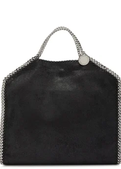 Falabella 3 Chain faux suede tote bag