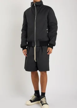 Faun nylon and cotton-blend shorts