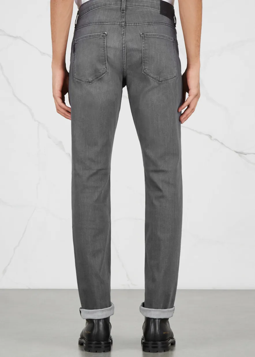 Federal grey straight-leg jeans