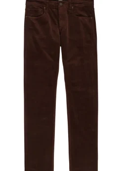 Federal slim straight-leg corduroy trousers