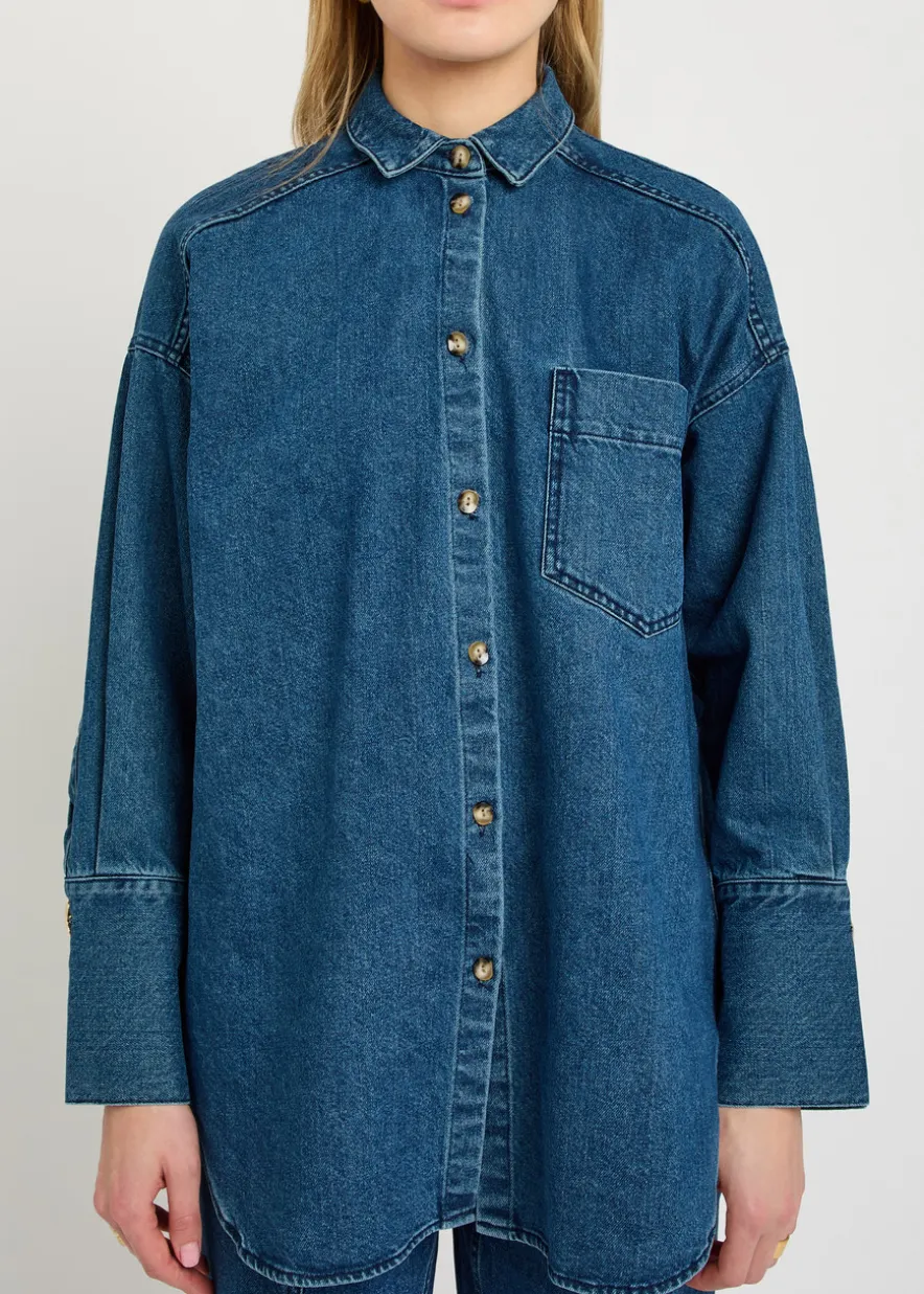 Fenella denim shirt