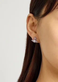 Feodora embellished-orb stud earrings