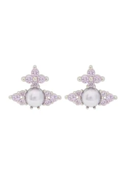 Feodora embellished-orb stud earrings
