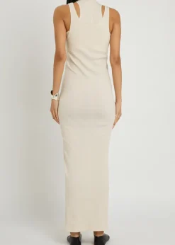 Filippa layered cotton maxi dress