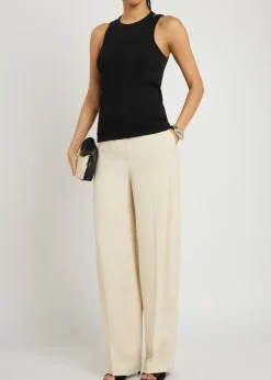 Filippa layered ribbed cotton tank