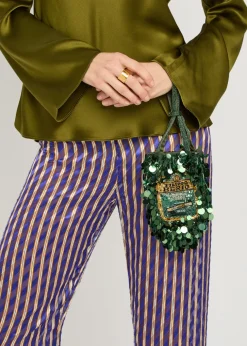 Filippo Berio embellished top handle bag