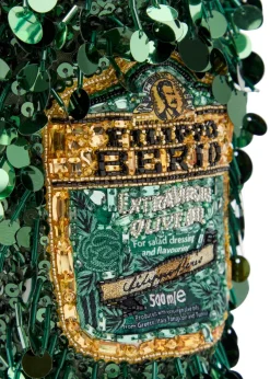 Filippo Berio embellished top handle bag