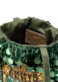 Filippo Berio embellished top handle bag