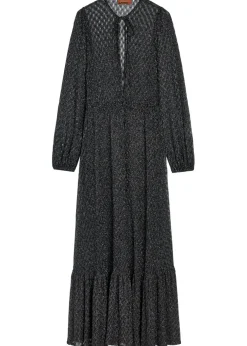 Fine-knit maxi beach dress