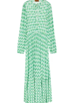 Fine-knit maxi beach dress
