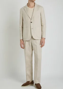 Fintry linen blazer